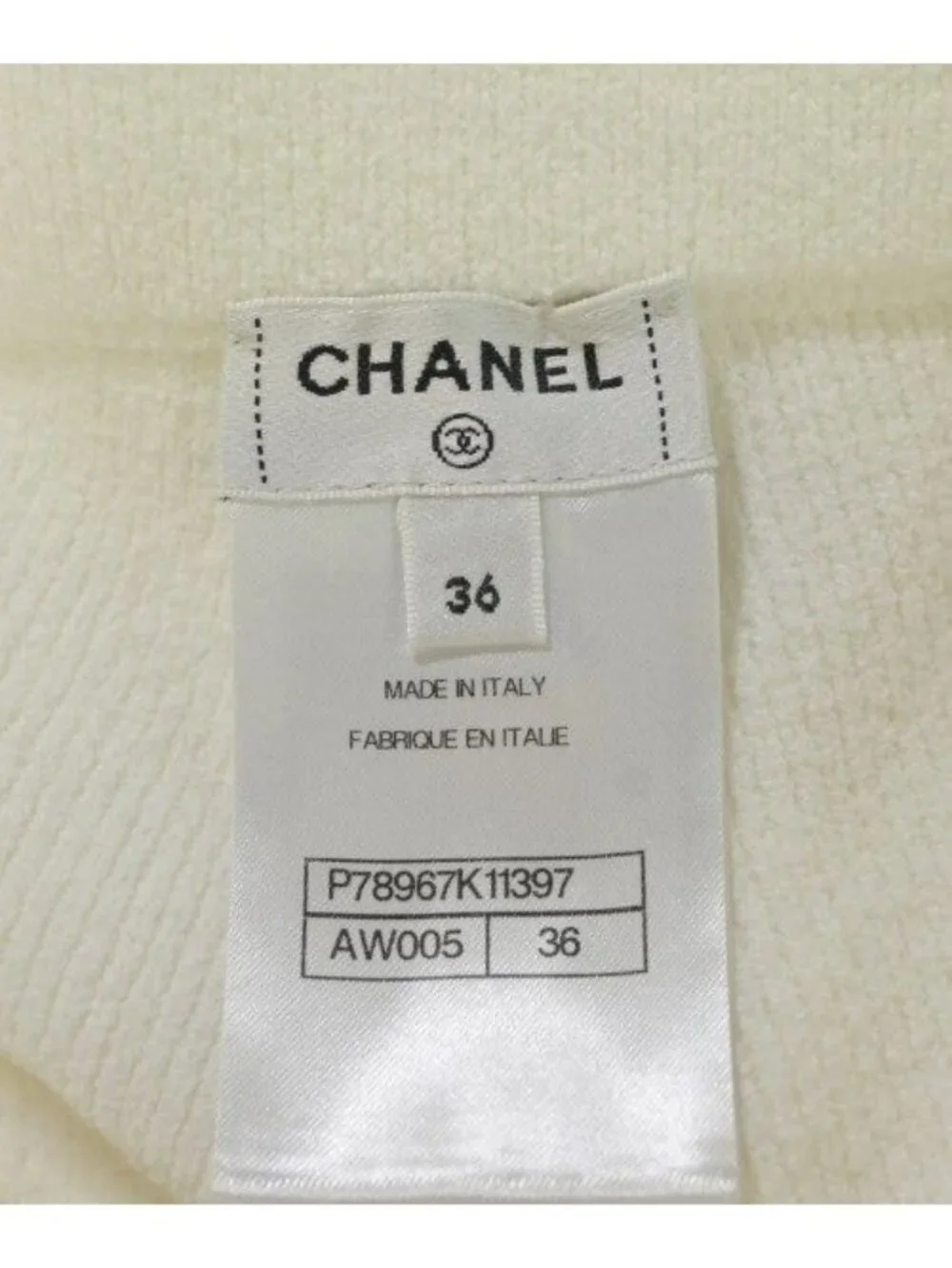 Chanel Pants White